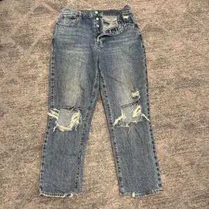 Pac Sun High Rise Straight Jeans size 30